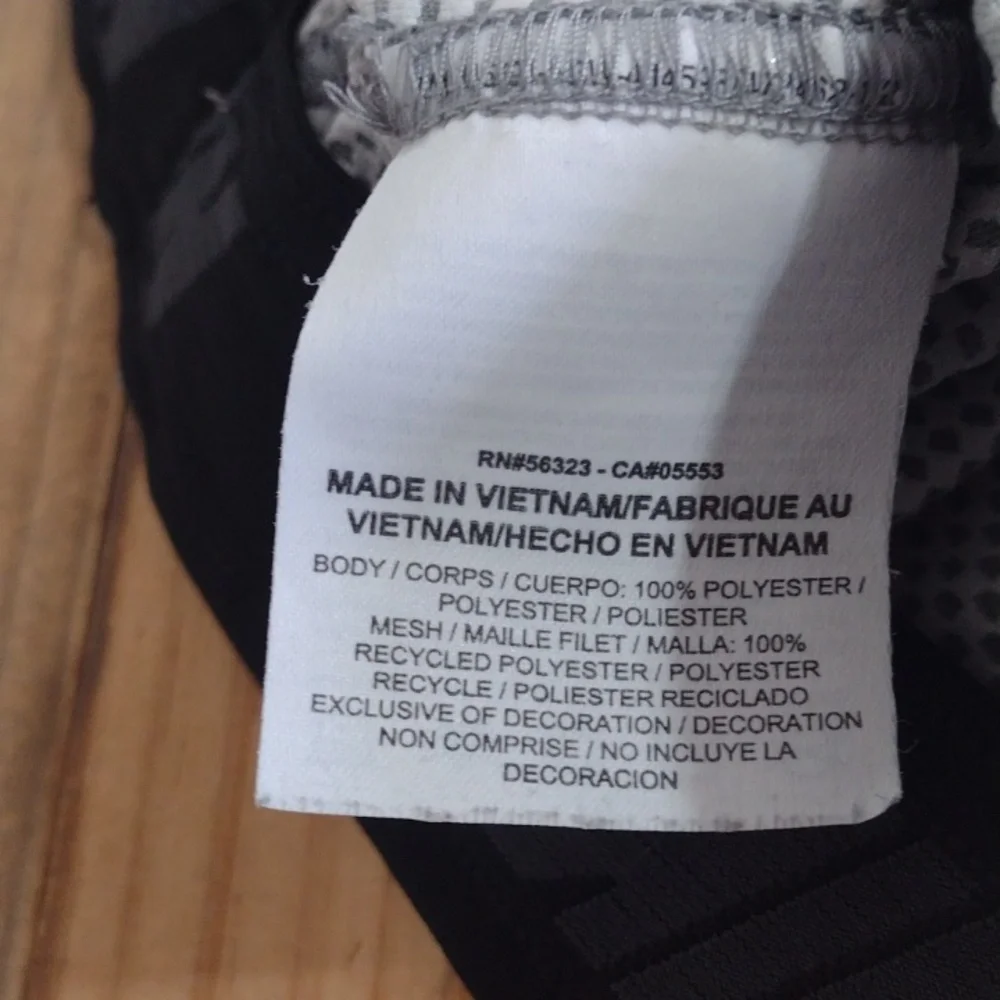 Nike Drawstring Waist Gray Dri Fit High Waist Track Pants Ankle Zippers Size S - Picture 7 of 11